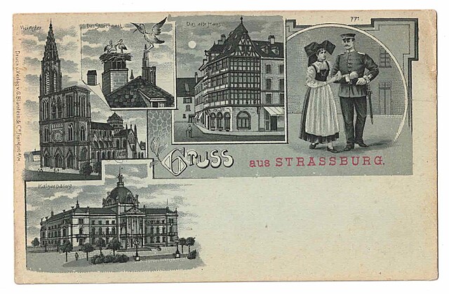 Gruss aus Strassburg