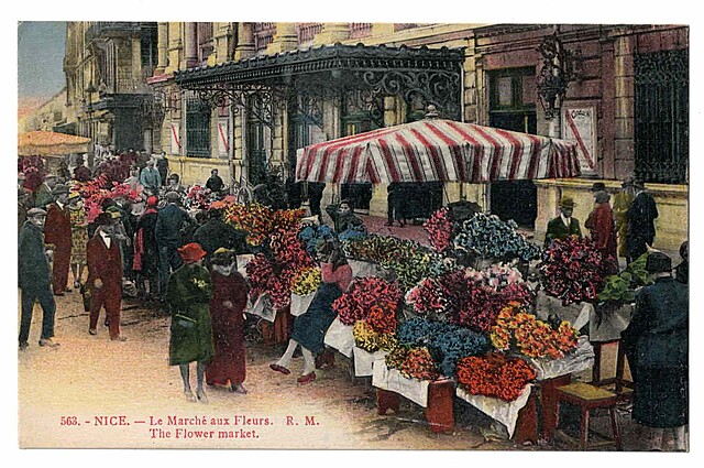 Nice - Le Marche aux Fleurs / The Flower market