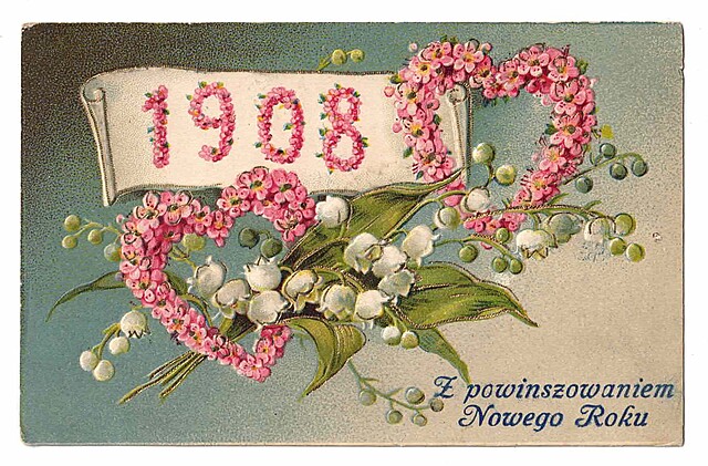 1908. Z powinszowaniem Nowego Roku