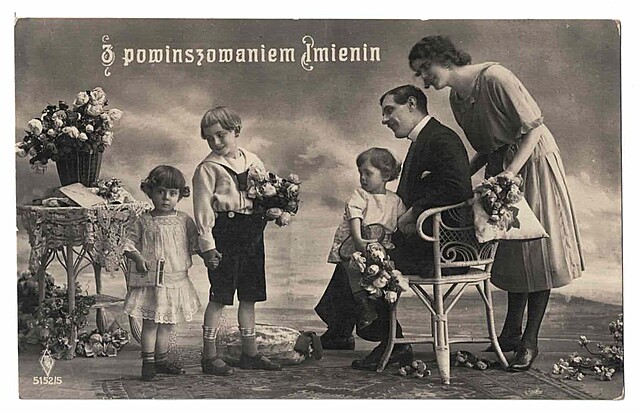 Z powinszowaniem Imienin