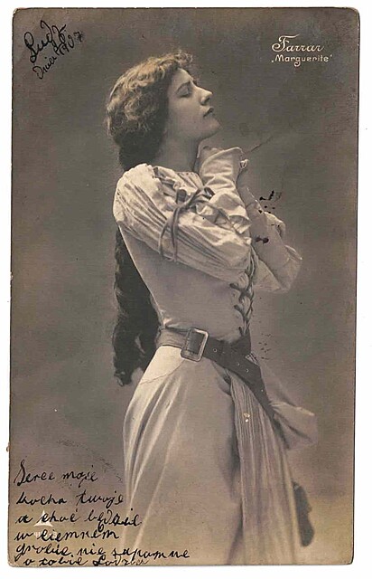 Geraldine Farrar (amerykańska śpiewaczka operowa).