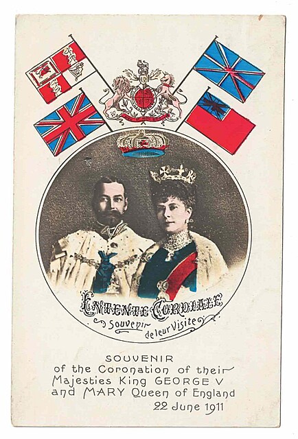 SOUVENIR of the Coronation of their Majesties King GEORGE V and MARY Queen of England 22 June 1911