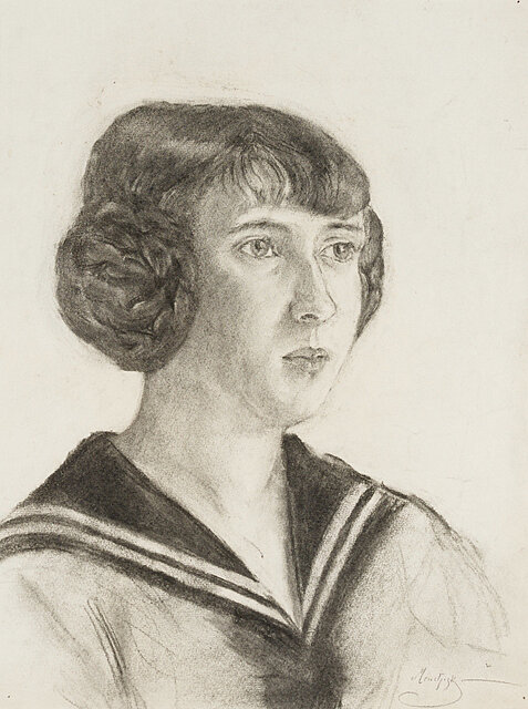 Portret młodej kobiety, ok. 1910-1915