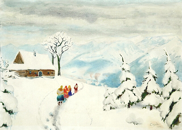 Zima w górach, 1944