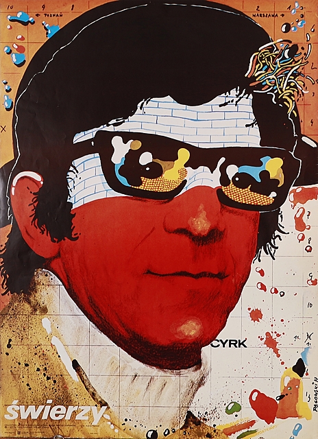 Waldemar Świerzy, portret, 1977