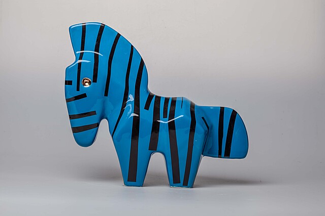Zebra, z cyklu: "Safari", 2022