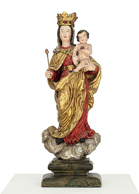Madonna z Dzieciątkiem, 1 ćw. XVIII w.