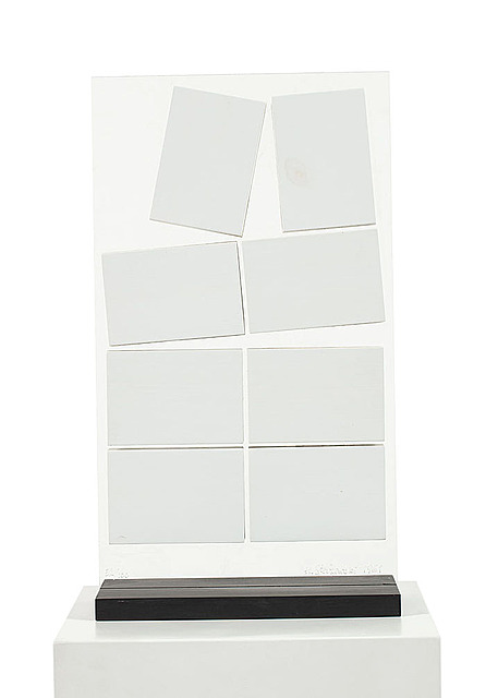 Kompozycja przestrzenna – Relief wolnostojący biały, 1961 