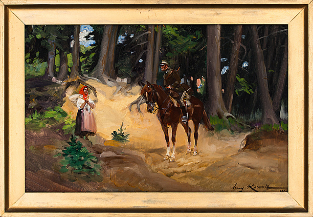 "Ułan pytający o drogę", 1924 r.