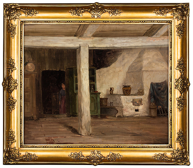 "W izbie" 1922 r.