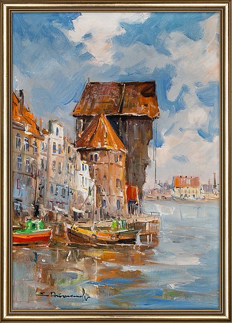 "Gdańsk. Długie Pobrzeże i Żuraw"