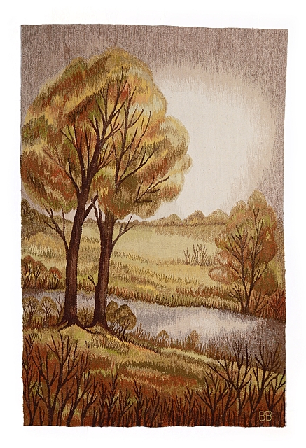 Gobelin "Pejzaż" (jesień)