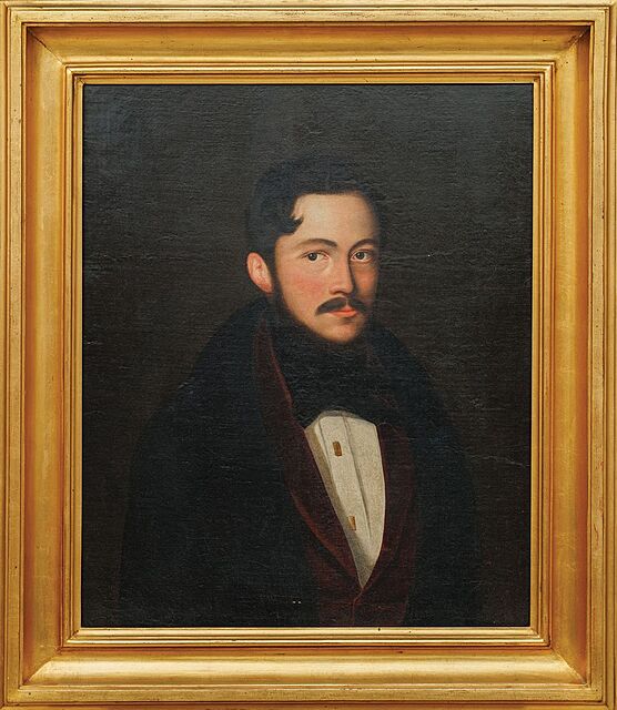 PORTRET MŁODEGO MĘŻCZYZNY, 1852