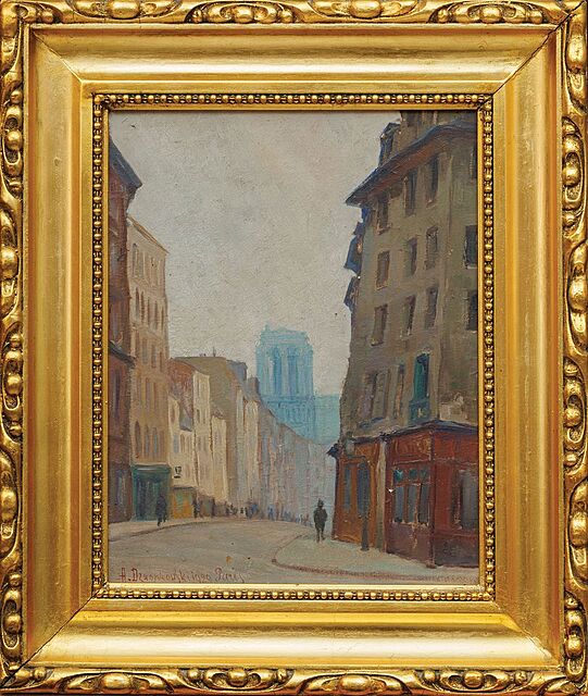 WIDOK PARYSKI W WIEŻĄ NOTRE DAME, 1929