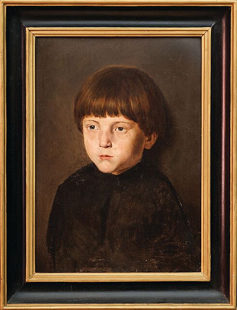 PORTRET CHŁOPCA, 1875
