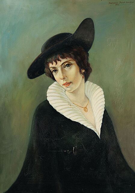 PORTRET ŻONY LIDII, 1973
