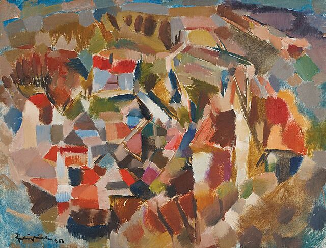 KUBISTYCZNY WIDOK KAZIMIERZA, 1968