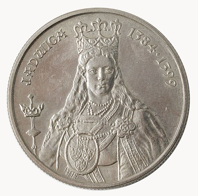100 Zł, Polska 1988, Królowa Jadwiga