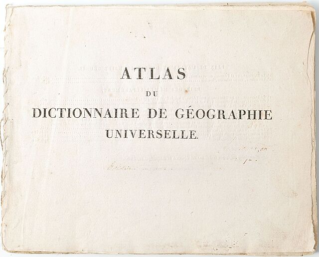 ATLAS DU DICTIONNAIRE DE GEOGRAPHIE UNIVERSELLE