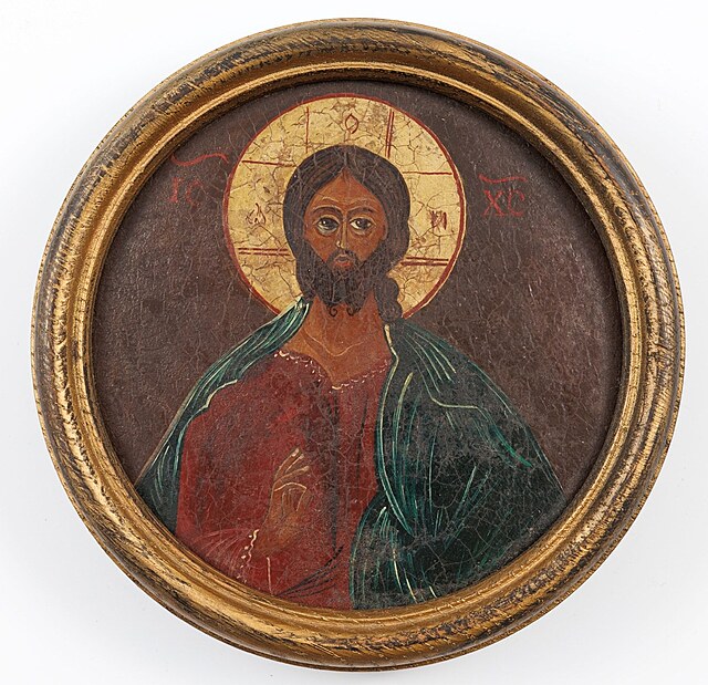 IKONA, PANTOKRATOR, XX w.