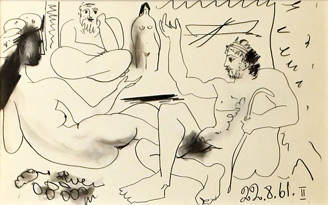 Z cyklu „Le Déjeuner sur l'herbe” (Śniadanie na trawie) , 1962