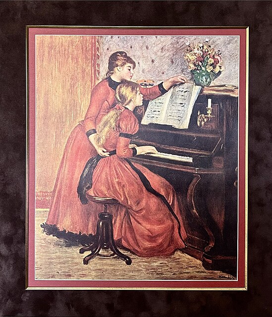 Jeune Filles Jouant Du Piano (Young Girls Playing the Piano), 1967 (1883)