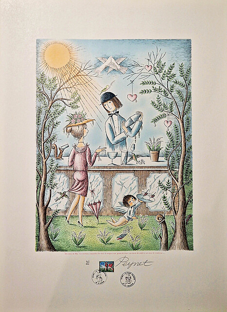 „Joli mois de Mai’’ (Cudowny miesiąc Maj) z cyklu „Les Amoureux” (Zakochani), 1985