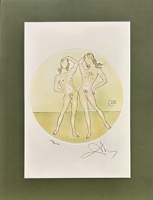 Gemini (Bliźnięta) z Cyklu "The Twelve Signs of the Zodiac" (Dwunastu Znaków Zodiaku), 1978