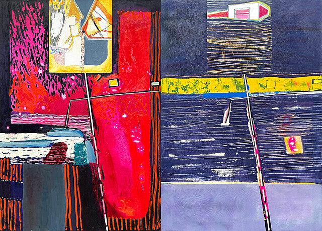 Wschód Miasta II (dyptyk), 2012