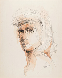 Głowa kobiety, 1955