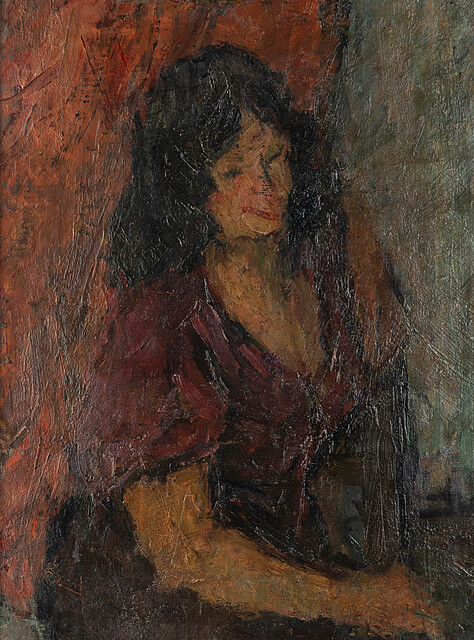 Portret kobiety, ok. 1960