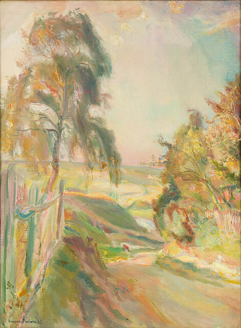 Pejzaż wiejski, 1941