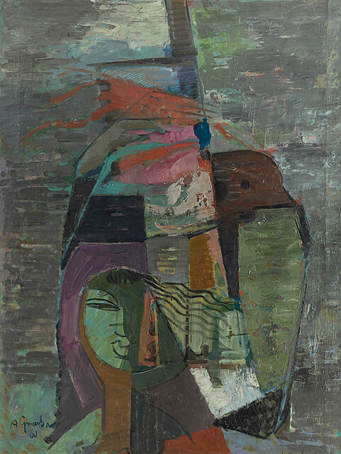 Kompozycja z dziewczyną, 1961