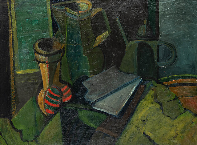 Zielony wieczór, 1957