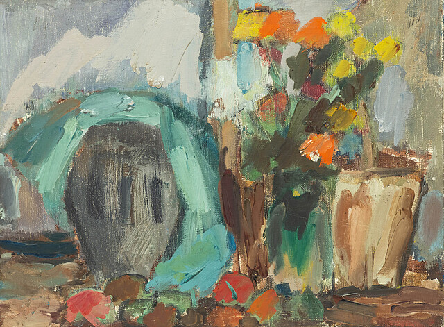 Martwa natura z bukietem, 1959