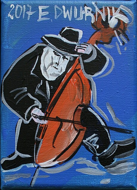 Kontrabasista niebieski, 2017