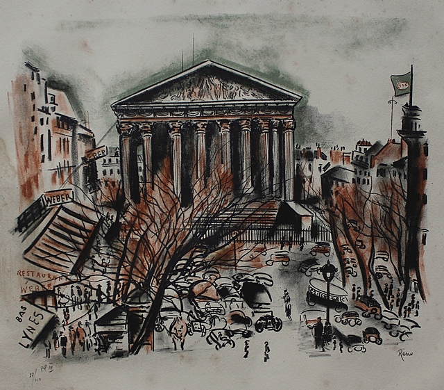 Madeleine (z teki „Paris par Reno”)
