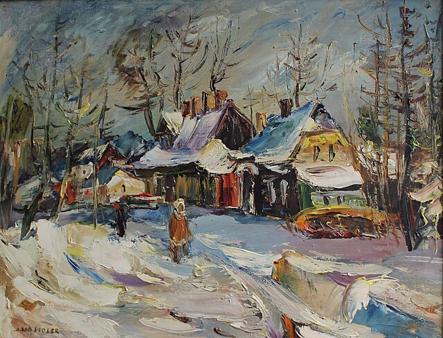 Pejzaż zimowy