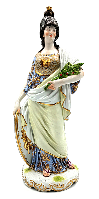 Figurka Bogini Atena (Wiedeń, XIX/XX w.)