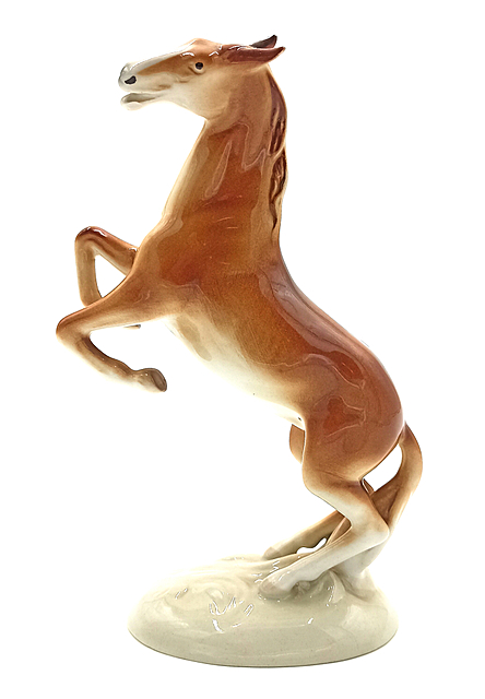 Figurka Koń (Duchcov, ok.1950)