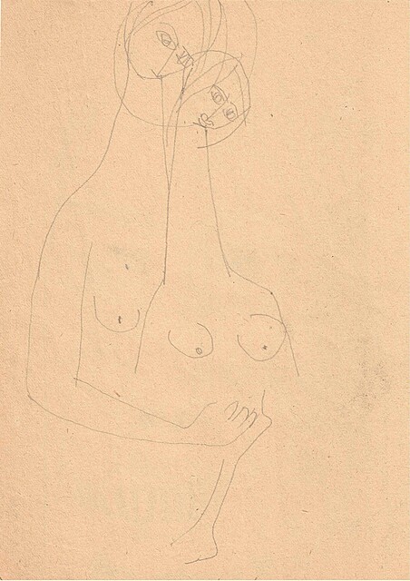 Akt – szkic