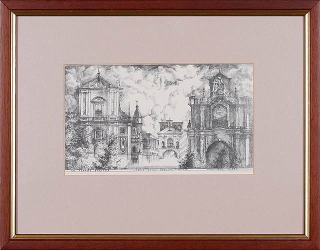 Kościół św. Teresy i Brama bazyliańska w Wilnie, 1993