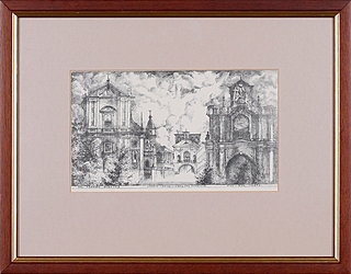 Kościół św. Teresy i Brama bazyliańska w Wilnie, 1993