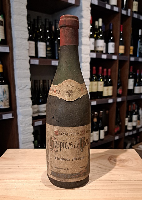 Burgundia Hospice de Beaune, Chambolle Musigny 0,75L 12%, rocznik 1967