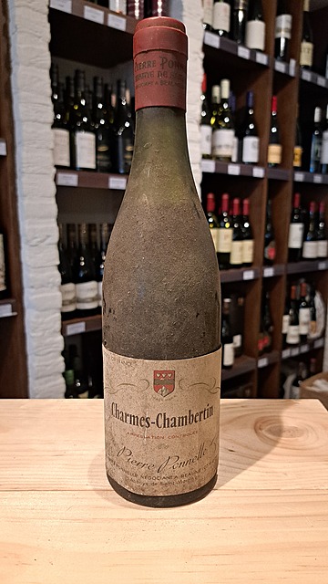 Burgundia Pierre Ponnelle, Charmes Chambertin 0,75L 12%, rocznik 1966