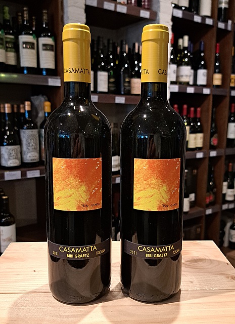 Bibi Graetz, Casamatta Toscana Rosso 0,75L 12,5%, rocznik 2021 2 butelki