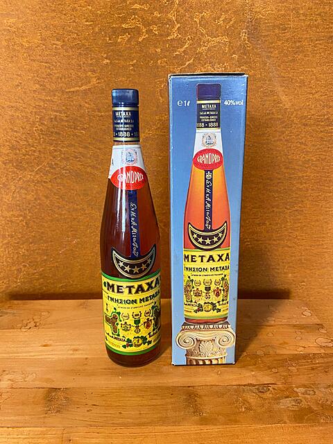 Metaxa Grand Prix 5 Star Lata 80-90 ubiegłego wieku, 1L 40%