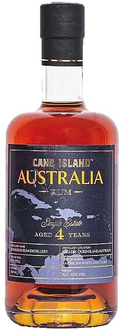 Australia Cane Island Single Estate Australia 4YO Rum 0,7l 43%