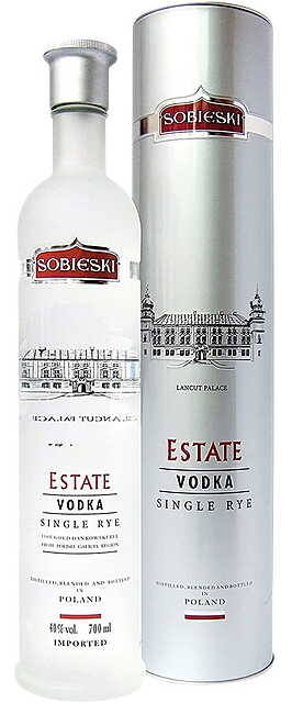 Wódka Sobieski Estate - Edycja Specjalna W tubie 0,7L 40%
