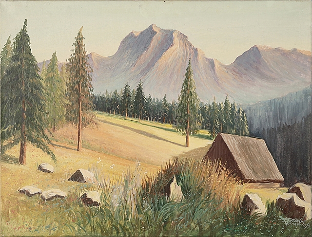 Na hali – scena w górach, 1979